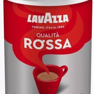 250gr Lavazza Qualita Rossa Ground Coffee in Tin