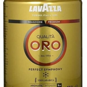 250gr Lavazza Qualita Oro Ground Coffee in Can