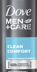 Dove men deo clean comfort, 150ml