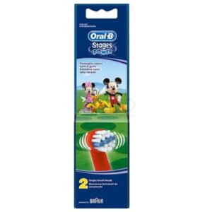 Oral-B Mickey Mouse Kids Twin Brush Heads