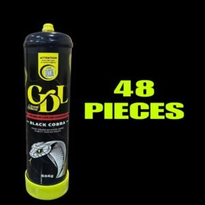 Cream Deluxe Black Cobra (48 Pieces)